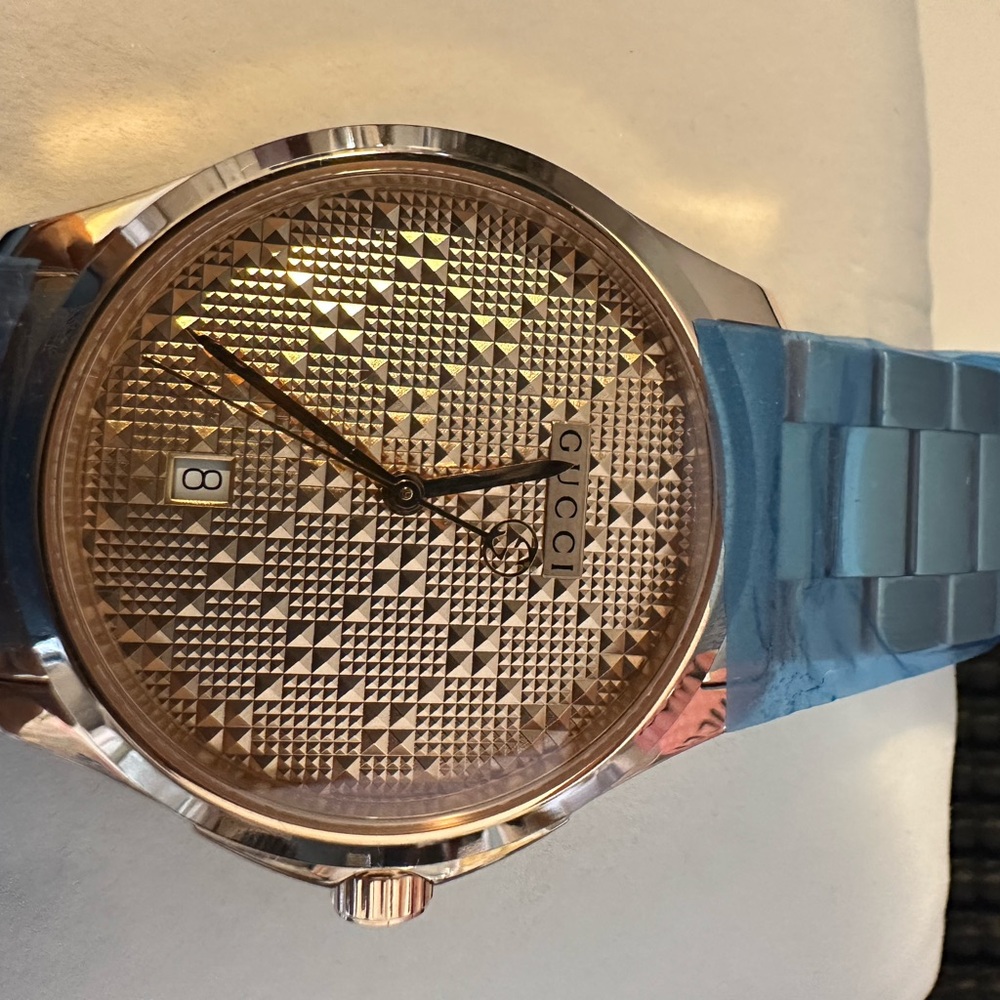 🆕Gucci Women's G-Timeless Rose Gold Watch - Picture 5 of 14